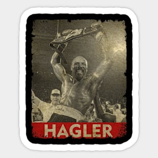 Marvin Hagler - NEW RETRO STYLE Sticker